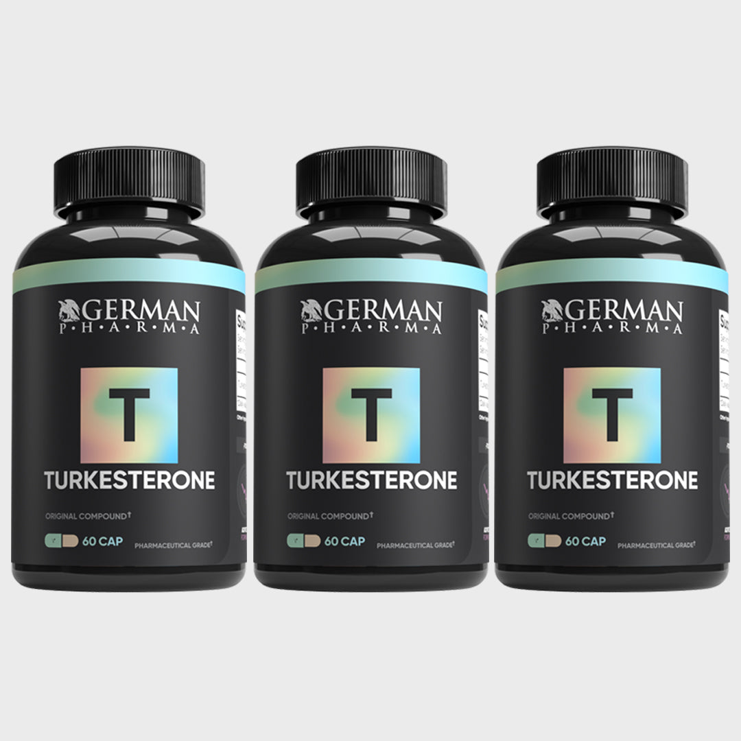 German Pharma Turkesterone 3 Bottles